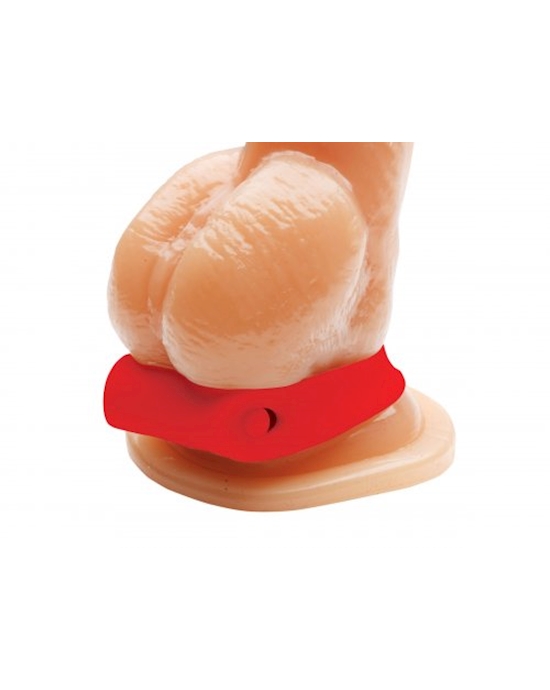 Heart On Vibrating Silicone Cock Ring