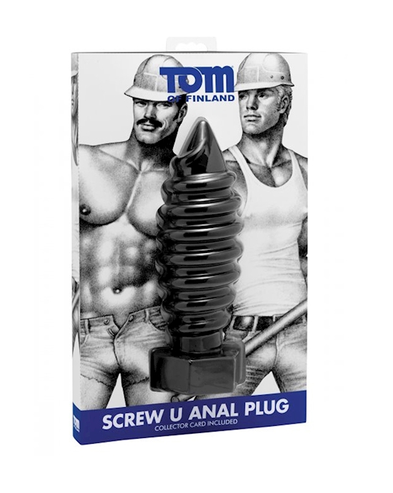Tom Of Finland Screw U Anal Plug