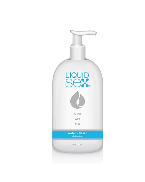 Liquid Sex Water-based Lube 16 Fl Oz 473 Ml Pump Bottle