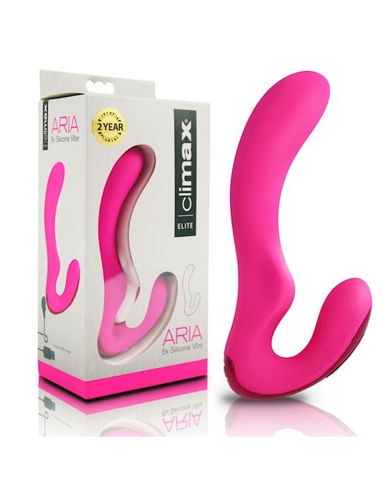 Climax Elite Aria Rechargeable 6x Silicone Wand