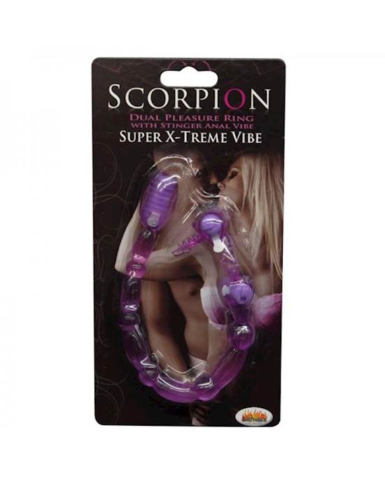 Super Extreme Vibrator Scorpion Purple