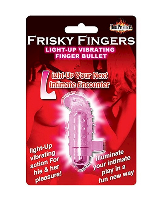 Light Up Frisky Finger Magenta