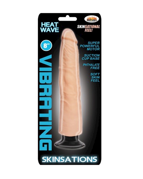 Skinsations Heat Wave 8 Inch Vibrating