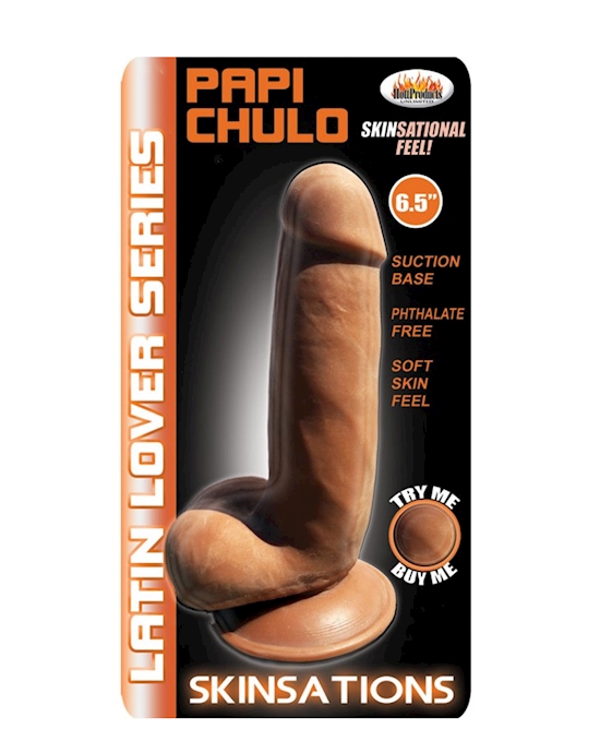 Skinsations Papi Chulo 6.5 Inch Suction Cup Dildo - Latin Series