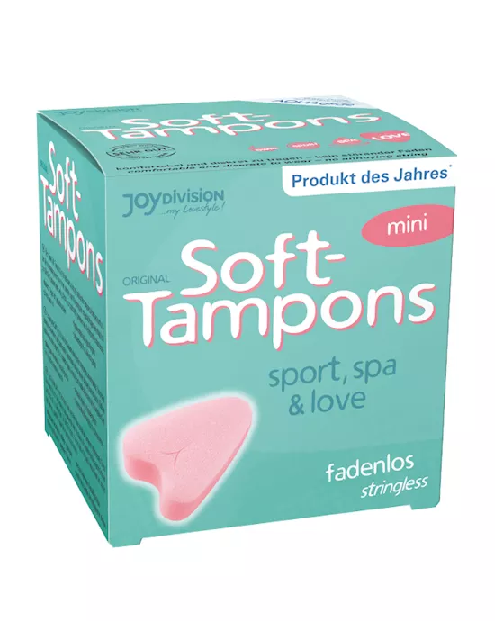 SoftTampons mini box of 3