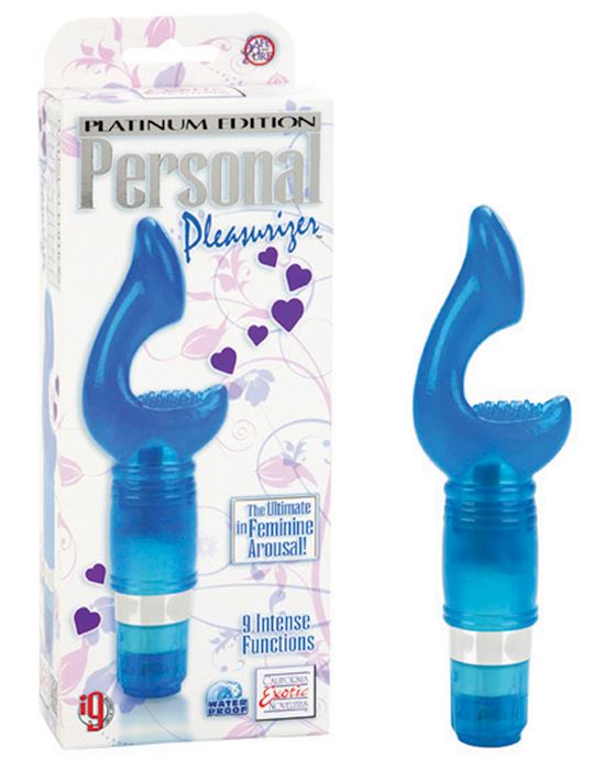 Platinum Personal Pleasurizer Blue