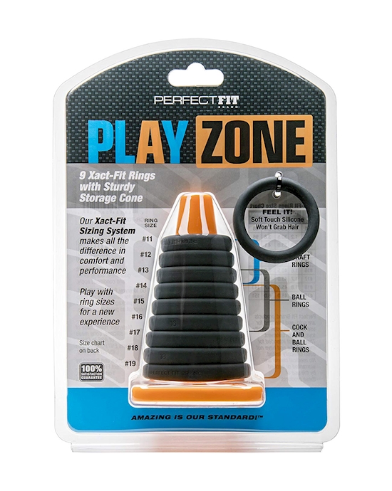 Play Zone Kit 9 Xact-fit Cock Rings
