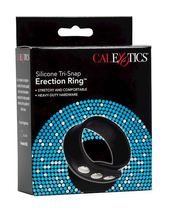 Silicone Tri-snap Erection Ring