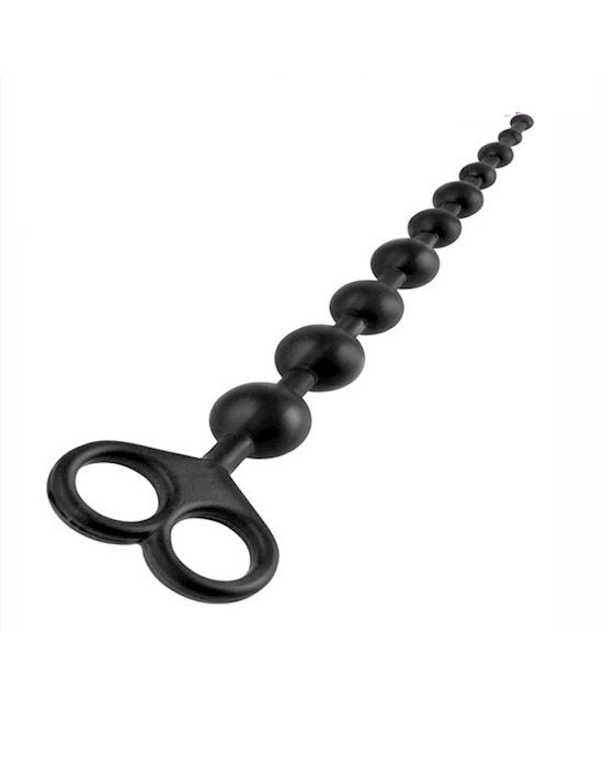 Black Pull Out Beads