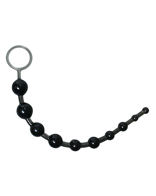 Black Anal Beads