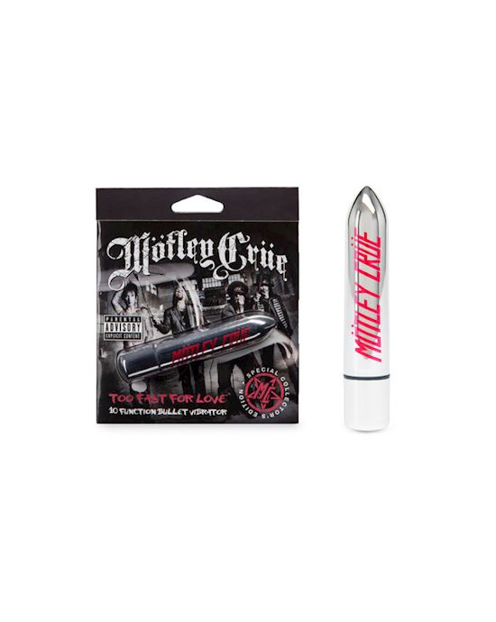 Motley Crue Too Fast For Love 10 Function Bullet Vibrator