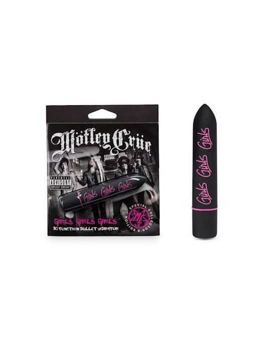 Motley Crue Girls Girls Girls 10 Function Bullet Vibrator