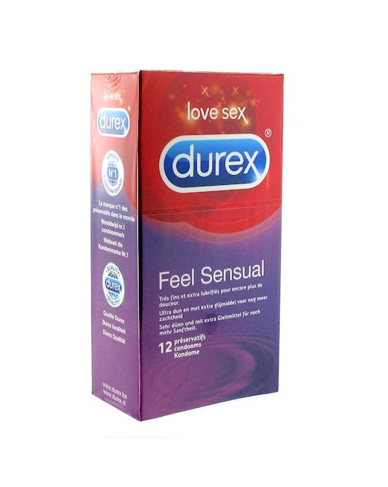 Durex Feel Sensual Condoms 12 Pcs
