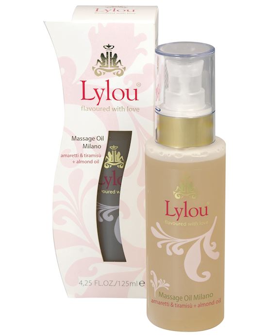 Lylou Massage Oil Almond Amaretti & Tiramisu