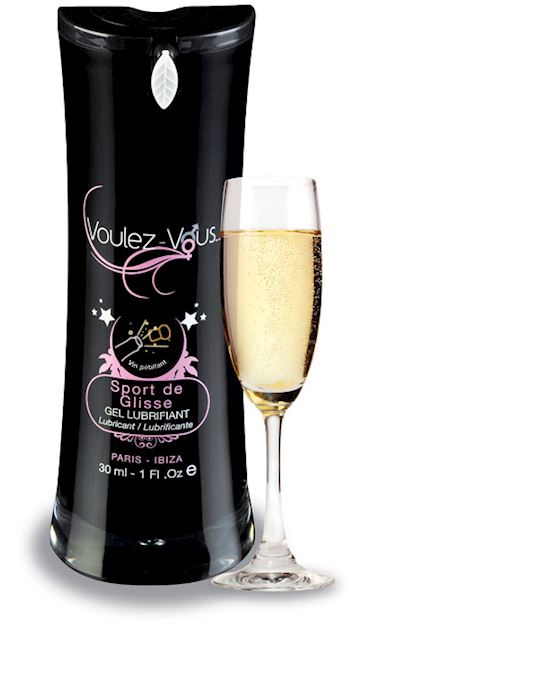 Voulez-vous Waterbased Lubricant Champagne