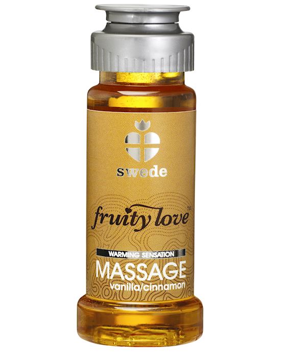 Swede Fruity Love Massage Vanilla/cinnamon 50 Ml