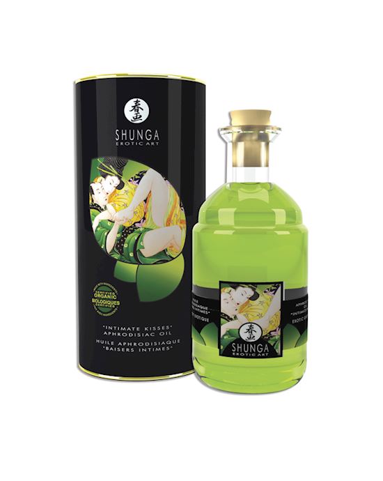 Shunga Aphrodisiac Oil Organica Green Tea