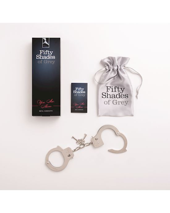 Fifty Shades Of Grey Metal Handcuffs