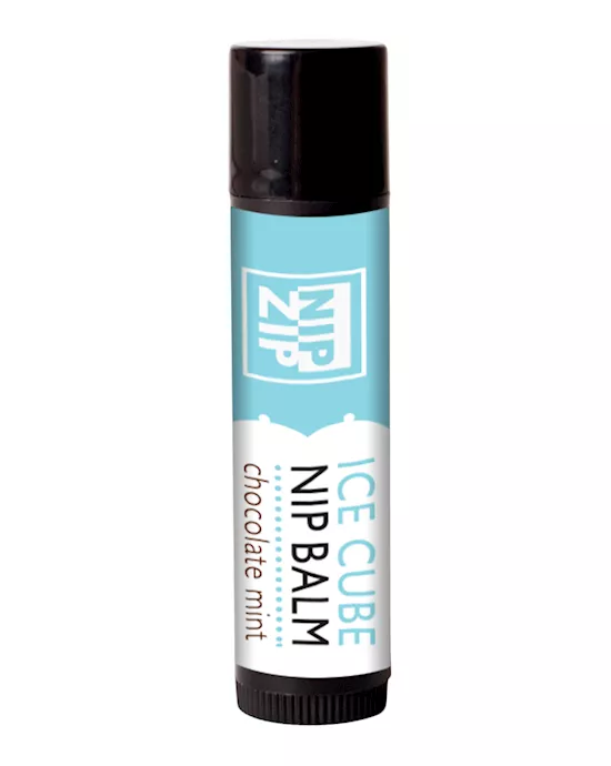 Nip Zip Ice Cube Nipple Balm  Carded  Chocolate