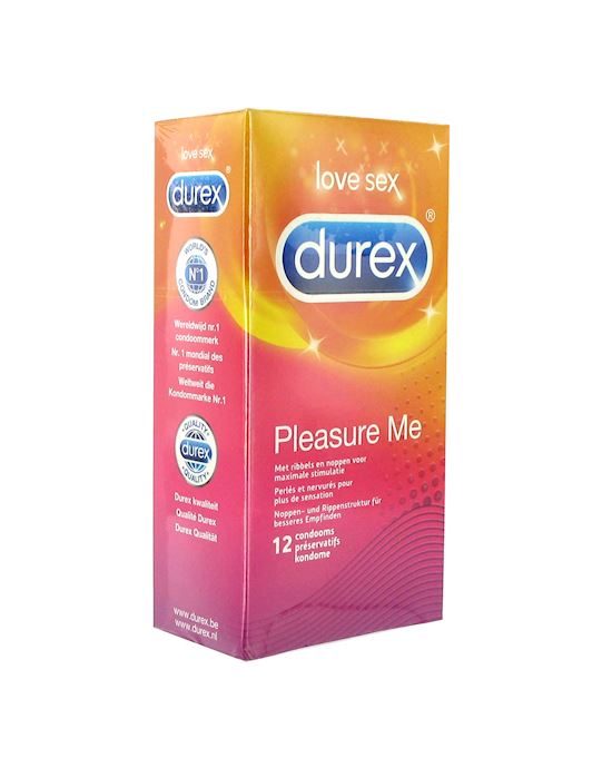 Durex Pleasure Me Condoms 12 St