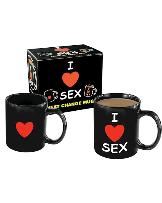I Love Sex Heat Change Mug