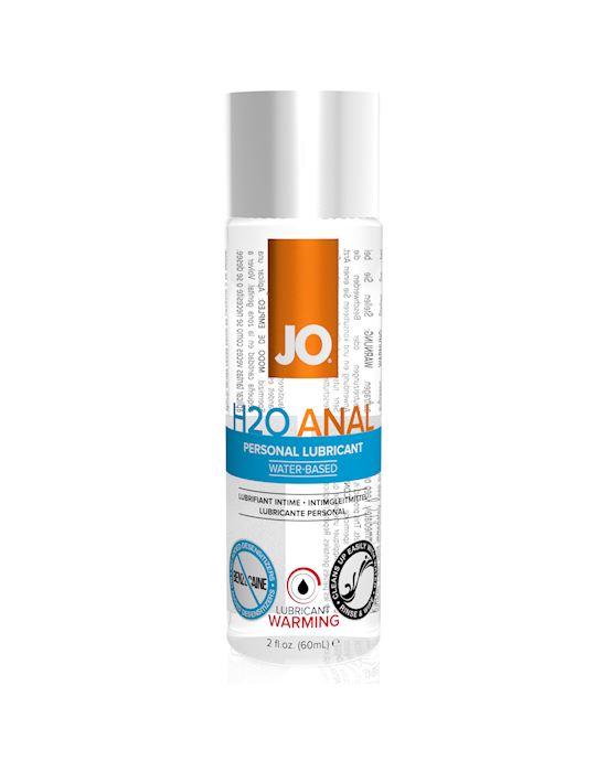 System JO Anal H2O Lubricant Warming 60 ml