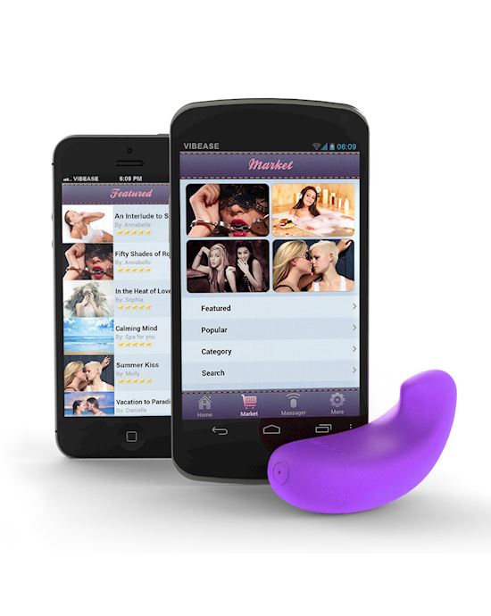Vibease Iphone & Android Vibrator Version Purple
