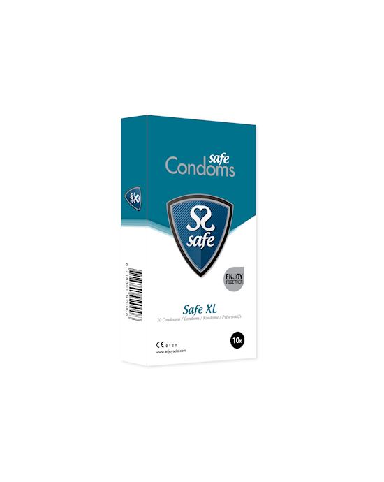 Safe Xl Condoms 10 Pcs