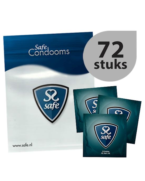 Safe Xl Condoms 72 Pcs