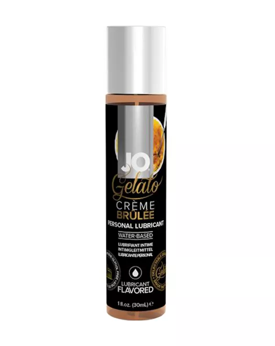 System JO Gelato Creme Brulee Lubricant WaterBased 30 ml