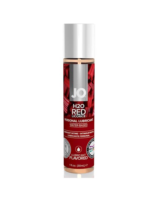 System Jo H2o Lubricant Red Licorice 30 Ml