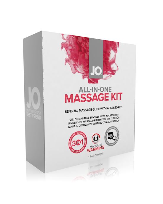 System JO AllInOne Massage Gift Set
