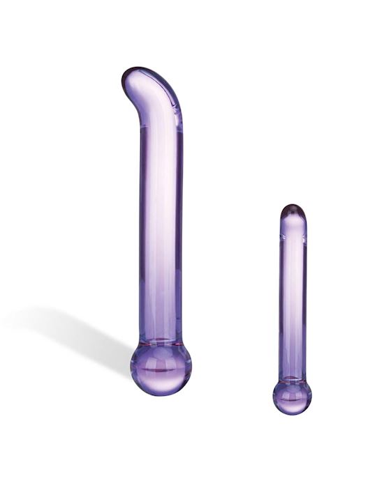Glas Purple Glass G-spot Tickler
