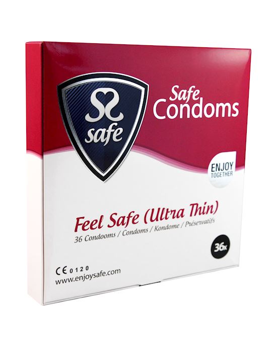 Safe Feel Safe Condoms Ultra-thin 36 Pcs