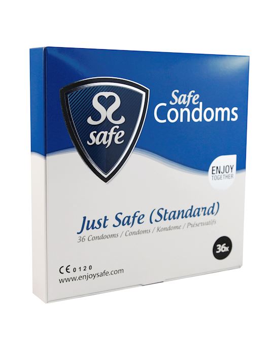 Safe Just Safe Condoms Standard 36 Pcs