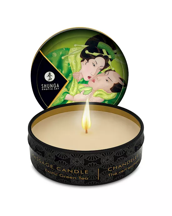 Shunga Massage Candle Green Tea 30 ml