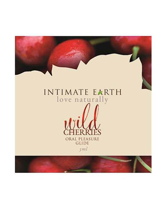 Intimate Earth Oral Pleasure Glide Foil 3 Ml - Cherry