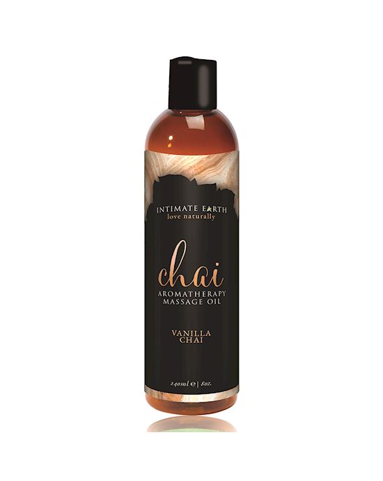 Intimate Earth Chai Aromatherapy Massage Oil  Vanilla Chai