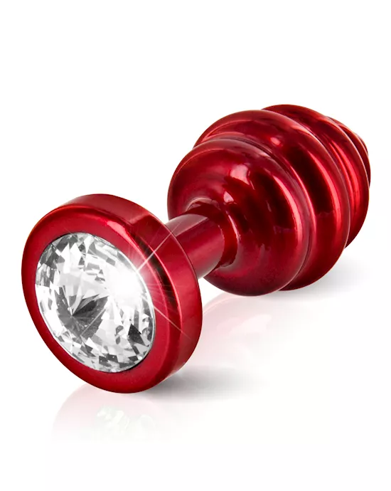 Diogol Ano Butt Plug Ribbed  35 mm