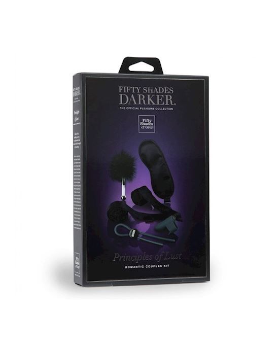 Fifty Shades Of Grey Darker Principles Of Lust Romance Couples Kit
