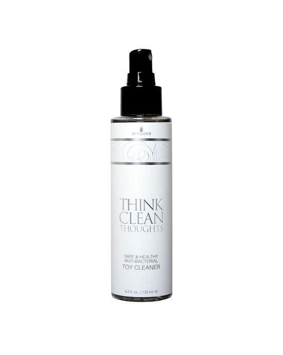 Sensuva Think Clean Thoughts Anti Bacterial Toy Cleaner 125 Ml