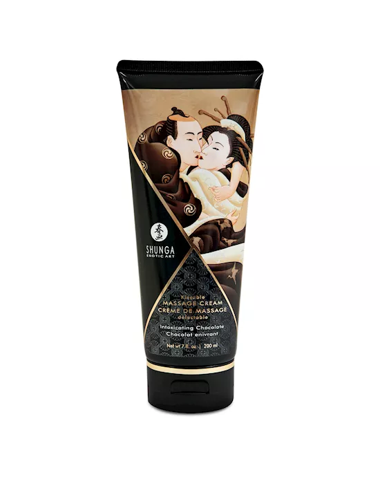 Shunga Massage Cream Chocolate 200 ml