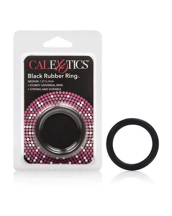 Rubber Ring Black Medium