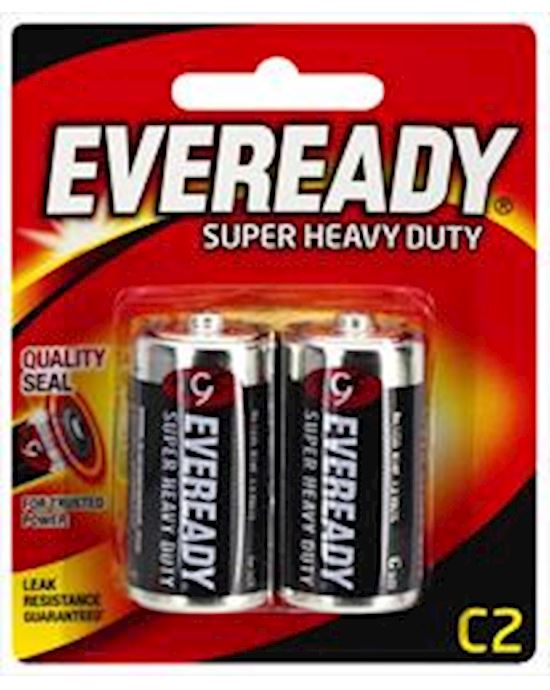 Eveready Super Heavy Duty C 2 pack
