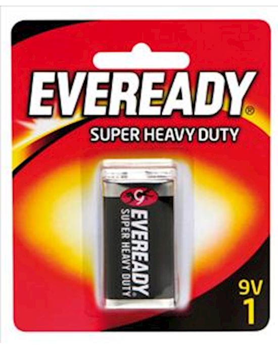 Eveready Super Heavy Duty 9v 1 pack