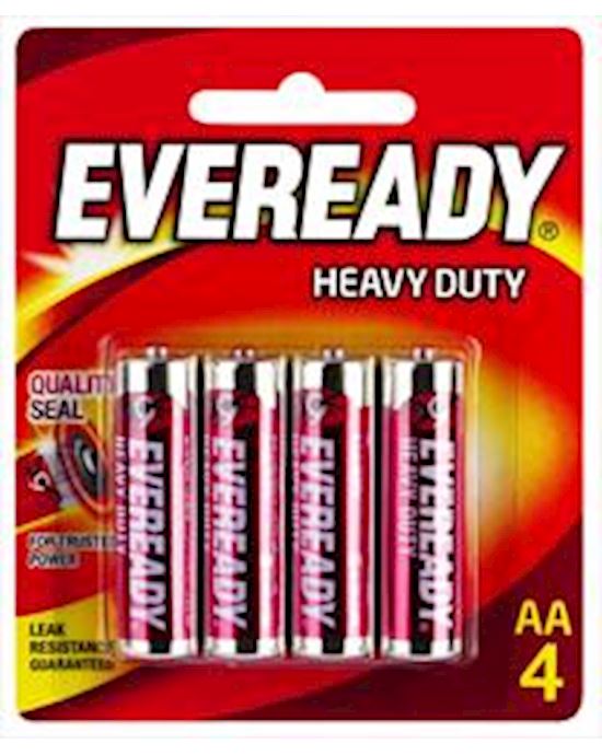 Eveready Heavy Duty AA 4 pack