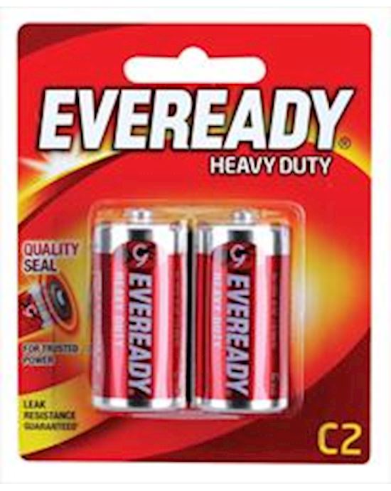 Eveready Heavy Duty C 2 Pack