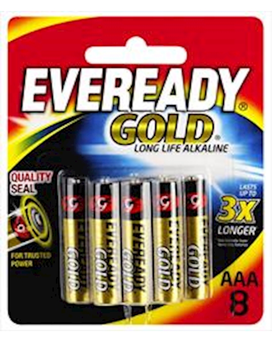 Eveready Gold Aaa 8 Pack