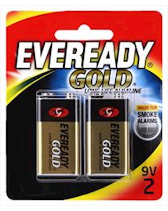 Eveready Gold 9v 2 pack