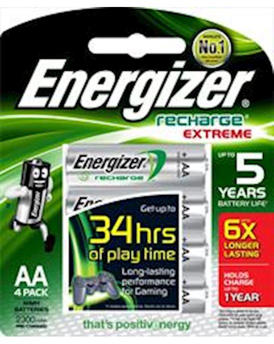 Energizer Rechargeable Aa 4pk